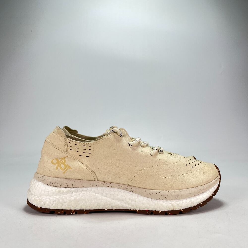 OTBT Free Beige Cream Lace Up Platform Walking Sneakers Shoes Women's Size 8M